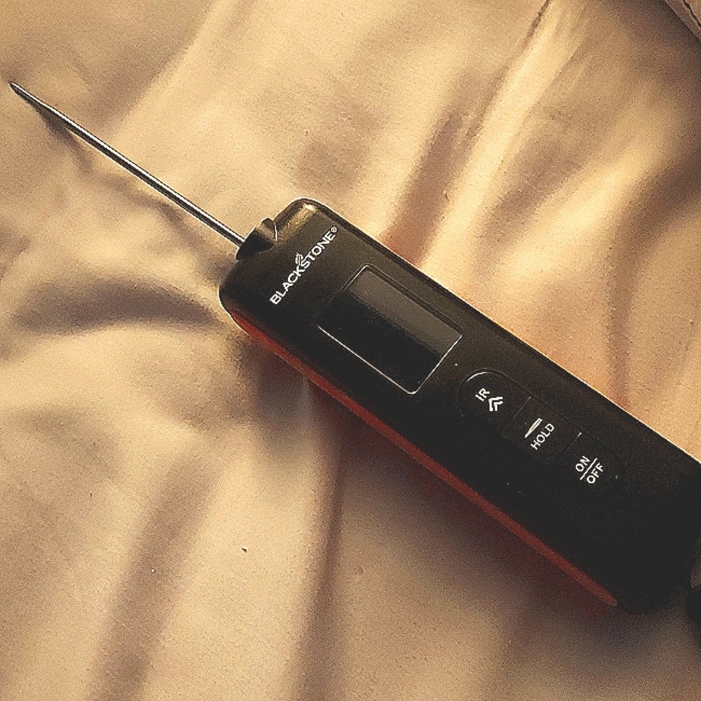 Blackstone Infrared Digital Thermometer with a pivotal probe
